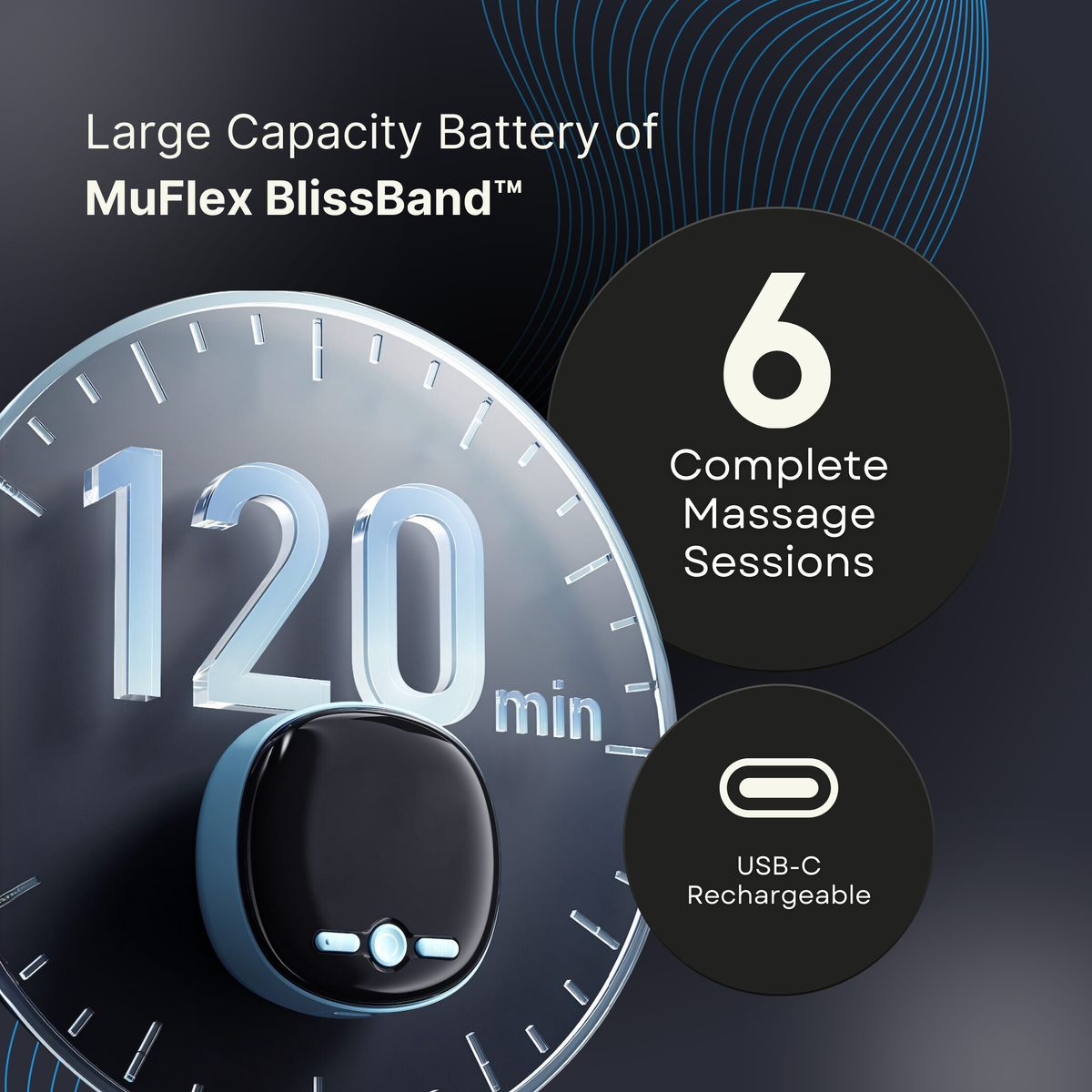 MuFlex BlissBand™ – Ultimate Wrist Relief