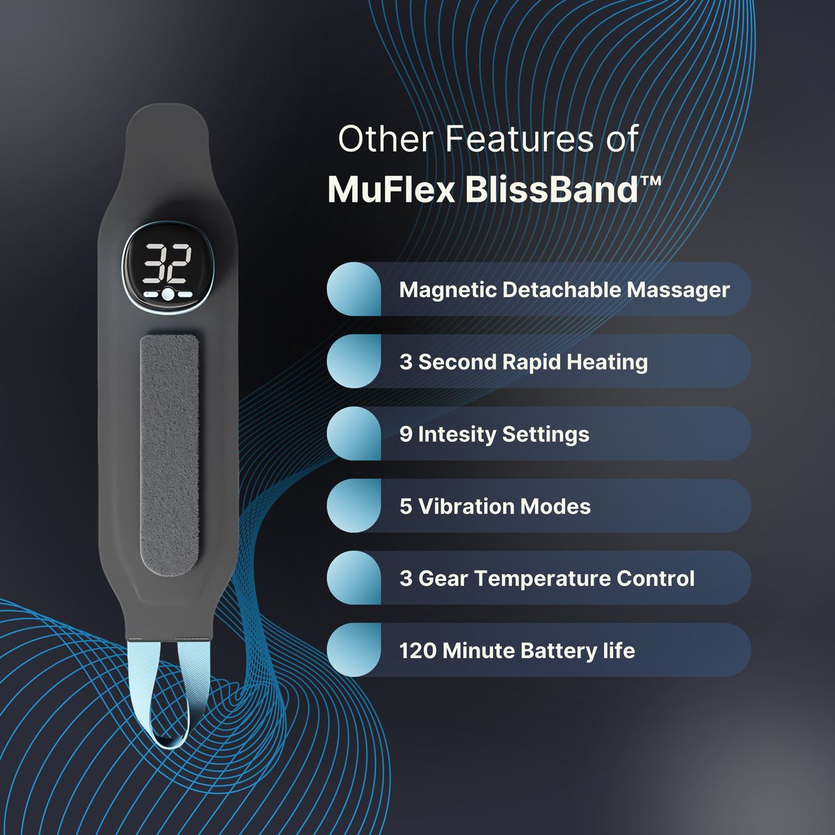 MuFlex BlissBand™ – Ultimate Wrist Relief